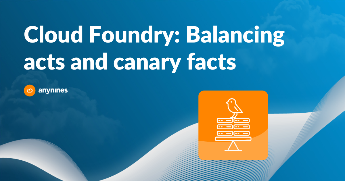 Canary Deployments and Route-Based Load Balancing in Cloud Foundry